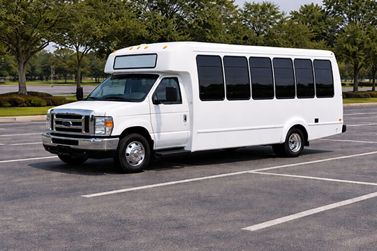 20-passenger minibus available for charter in Albany, TX