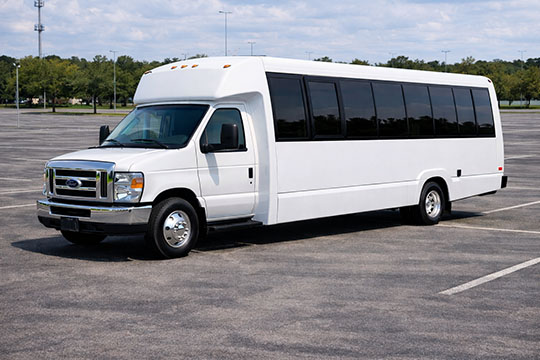 25-passenger minibus available for charter in Albany, TX